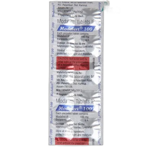 modalert 100mg tablet 10's